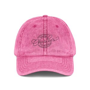 Embroidered Vintage Cap, Romance Author Charlee James, Join Charlee's Inner Circle, Great Gift for Romance Book Lovers, Hat with Embroidery